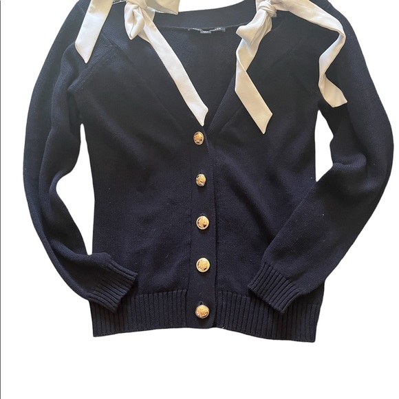 Boston proper cardigan navy blue - Picture 3 of 9